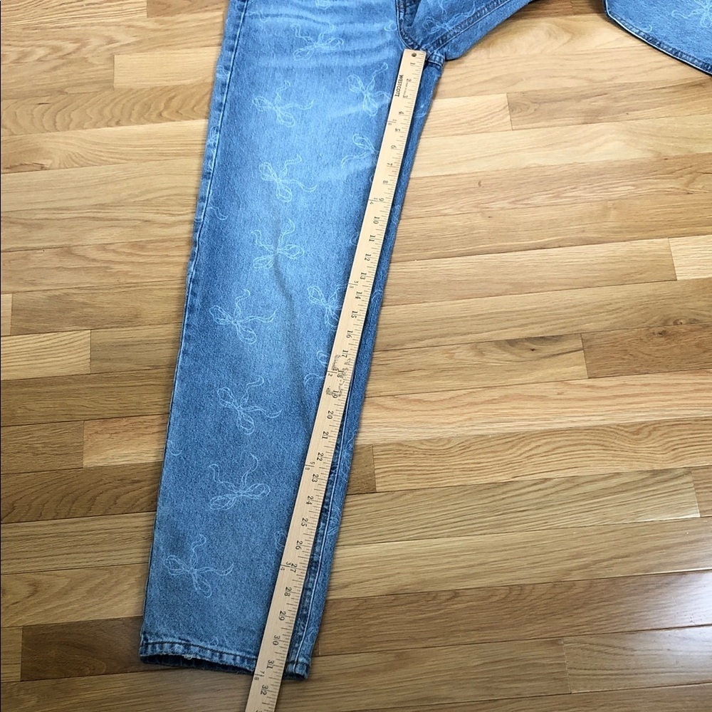 Wild Fable Denim Jeans with Bow Design NWT Sz 2 (B3) - Picture 11 of 11
